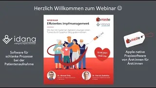 ONLINE-SEMINAR – Effizientes Impfmanagement