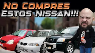 Los PEORES Nissan!!! (Ni Se Te Ocurra Comprarlos...)