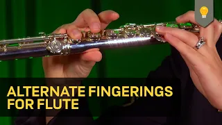 Pro Tips - Alternate Fingerings For Flute