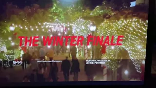 9-1-1 5x10 Promo - (FOX Split Screen Credits) Winter Finale