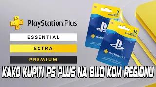 Kako Kupiti PLAYSTATION PLUS za BILO KOJI REGION?! - UPDATE 2023