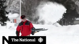 Powerful winter storm slams Eastern Canada