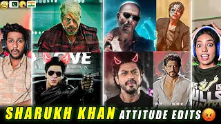 Pakistani React on Sharukh khan Attitude edits 🔥😈