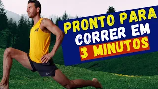 AQUECIMENTO EM 3 MINUTOS: evite lesões deixando seu corpo preparado para a corrida!