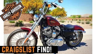 Craigslist Find! Harley Davidson Sportster 72 XL1200V First Ride, Impressions Metal Flake Red Review