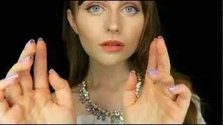 ASMR Personal attention~ Face touching, finger fluttering, whispers and positive affirmations