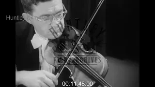 The Fine Arts Quartet, 1950s - Archive Film 1001786