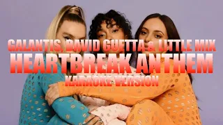 Heartbreak Anthem - Galantis, David Guetta & Little Mix (Instrumental Karaoke) [KARAOK&J]