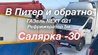 -30С ГАЗель G21 Рефрижератор на +5С Салярка замёрзла