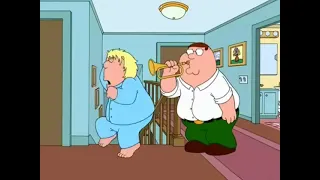 Family guy Peter playing trumpet censored