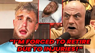 Joe Rogan ROASTS Jake PAUL AFTER HE CANCELLED MIKE TYSON FIGHT AFTER BEING KO IN SPARRING! 2024 face