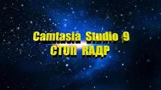 Camtasia Studio 9 СТОП КАДР