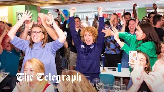 Emma Raducanu: Fans at her Bromley tennis club celebrate moment she wins US Open title