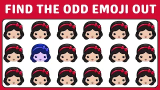 Find the ODD Emoji Out Spot the Difference to win this Quiz! | Emoji Quiz Game | Odd One Out Puzzle