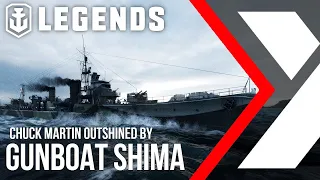 Highlight: Triumph of Gunboat Shima | World of Warships: Legends