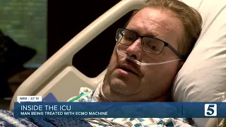 Man recovering from COVID effects speaks from hospital bed
