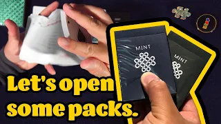 Is this the FRESHEST Card Magic Deck?! MINT Playing Cards Deck Review Let's open some packs and see.