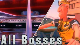 Asterix & Obelix XXL Romastered | All Boss fights & Ending