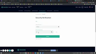 Kiwi Smart - Setup API on KuCoin