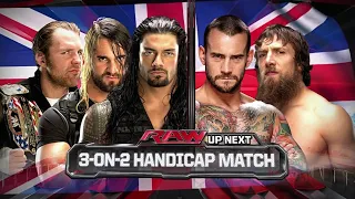 The Shield Vs CM Punk & Daniel Bryan - WWE Raw 11/11/2013 (En Español)