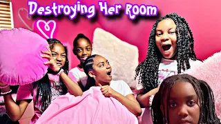 Destroying Her Room