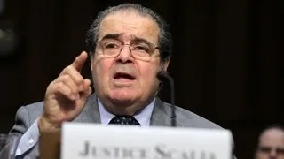 Justice Antonin Scalia says he is not a 'king.'