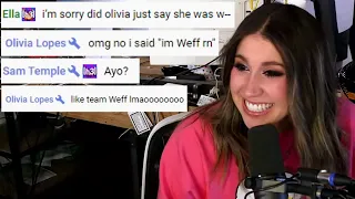 Olivia said 'I'm Weff Rn' but the Chat Misheard Entirely - H3 Podcast Clip