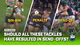 Inconsistent high-tackle punishments! What is a send-off and what isn't? | NRL 360 | Fox League