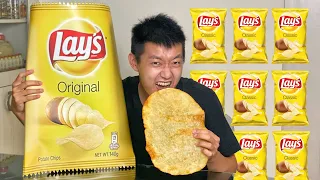 如何製作超巨大波卡！How to Make Super Giant Potato Chips!