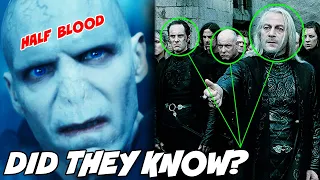 Did the Deatheaters Know Voldemort Was a HALF-BLOOD? - Harry Potter Theory