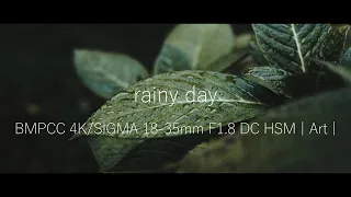 rainy day | BMPCC 4K/SIGMA 18-35mm F1.8 DC HSM | ART |