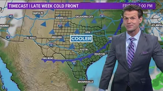 DFW Weather: Cooler temperatures ahead this weekend -- and clear skies for Saturday's solar eclipse