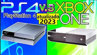 Comparando PS4 VS XBOX ONE (2023 ATUALIZADO) (SEM FRESCURA, Jogos, Gráficos, Specs, VS e+)