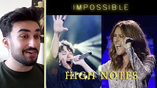 MALE Singers Hitting FEMALE Singers High Notes! Pt 2 | HORRIBLE SINGER REACTS