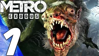 METRO EXODUS - Gameplay Walkthrough Part 1 - Prologue (Full Game) PS4 PRO