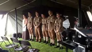 Catmose College at Kendrew Barracks sing extracts from Phantom Love the Musical