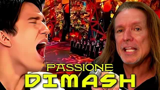 Dimash - Passione - Vocal Coach Reaction - Ken Tamplin Vocal Academy