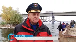 Ледокол на дне Волги