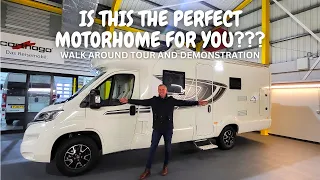 2022 Swift Edge 466 : The One Motorhome walk around tour and demo