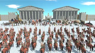 HUSSAR VS FACTION with almost same price - Animal Revolt Battle Simulator