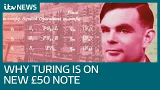 Code breaking computer scientist Alan Turing to be celebrated on new £50 note | ITV News