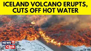 Iceland Volcano | Iceland Volcano Erupts Again | Second Eruption of 2024 | N18V
