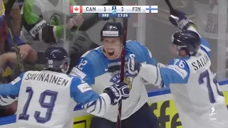 Finland vs. Canada IIHF Worlds 2019 - All Finnish Goals In Super Slow Motion