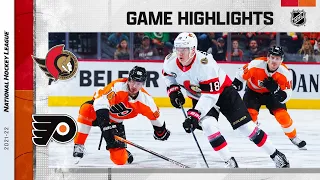 Senators @ Flyers 4/29 | NHL Highlights 2022