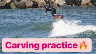 【FOIL SURFING】日々のカービング動画