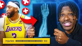 I Turned Injuries To 100 In NBA 2K24