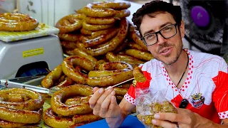 "THE SAUSAGE MAN" makes the BEST Sai Oua in Chiang Mai || Market Tour with @TheTravellingScotsman