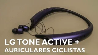 LG Tone active plus auriculares ciclistas MWC2017