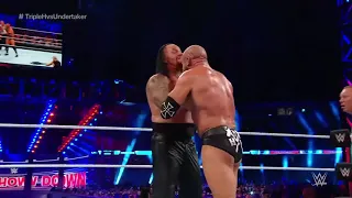 Undertaker Chokeslams to Triple H
