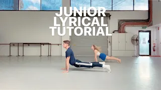 JUNIOR LYRICAL DANCE TUTORIAL - Samuel Dominic (LEARN AT HOME)